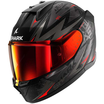 Casque moto Shark D-SKWAL 3 BLAST-R Gris/Rouge