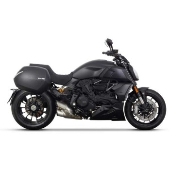 Kit valises Shad SH36 + supports 3P (D0DV11IF) Ducati Diavel 1260