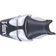 Housse de selle Bagster (2073E) Anthracite/Argent/Lettres Argent Yamaha V-Max 1200