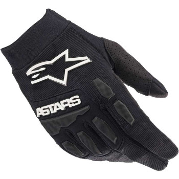 Gants cross Alpinestars FULL BORE Noir / Blanc Gants cross Alpinestars FULL BORE Noir / Blanc
