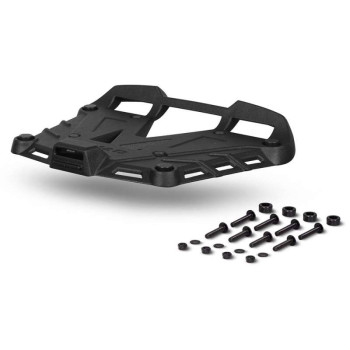 Platine aluminium noir Shad D1BTRPA2 pour top case TERRA TR37/48/55