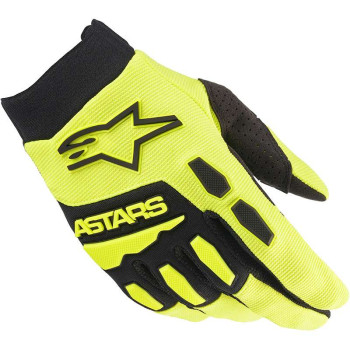Gants cross Alpinestars FULL BORE Noir / Jaune Gants cross Alpinestars FULL BORE Noir / Jaune