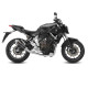 Ligne complète Mivv GP Inox noir (Y.045.LXB) Yamaha MT-07
