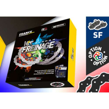 Kit freinage avant FE disques pétales + plaquettes AP Racing Yamaha TÉNÉRÉ 700