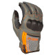 Gants été Klim INDUCTION 2022 COOL GRAY STRIKE ORANGE