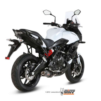Ligne complète Mivv OVAL Carbone (K.041.L3C) Kawasaki Versys 650