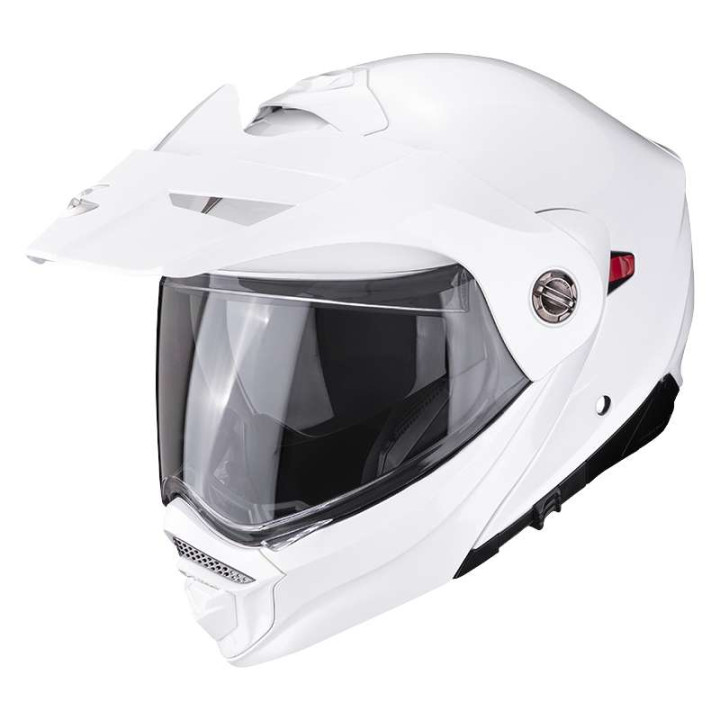 Casque moto modulable Scorpion ADX-2 SOLID BLANC
