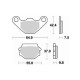 Plaquettes de frein sinter BRAKING 669CM44