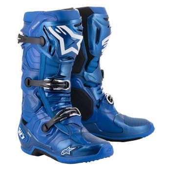 Bottes cross ALPINESTARS TECH 10 BLUE BLACK
