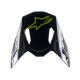 Sun visor for Alpinestars S-M8 RADIUM 2 helmet