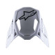 Sun visor for Alpinestars S-M8 RADIUM 2 helmet Sun visor for Alpinestars S-M8 RADIUM 2 helmet