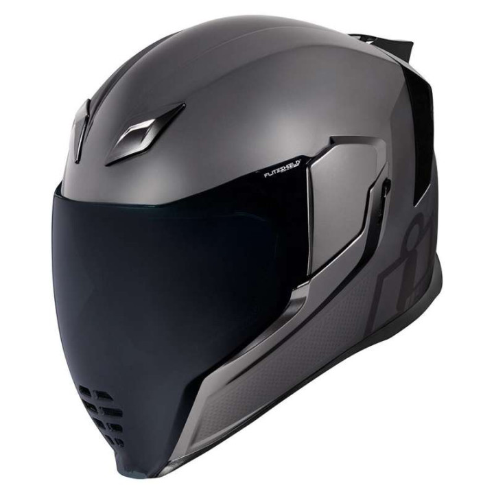 Casque moto Icon AIRFLITE MIPS JEWEL SILVER