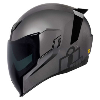 Casque moto Icon AIRFLITE MIPS JEWEL SILVER