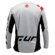 T.UR T-THREE Enduro Jersey Light Grey/Red T.UR T-THREE Enduro Jersey Light Grey/Red