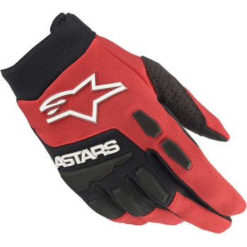 Gants cross Alpinestars FULL BORE Noir / Rouge Gants cross Alpinestars FULL BORE Noir / Rouge