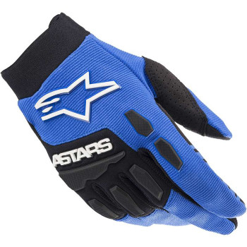 Gants cross Alpinestars FULL BORE Noir / Bleu Gants cross Alpinestars FULL BORE Noir / Bleu