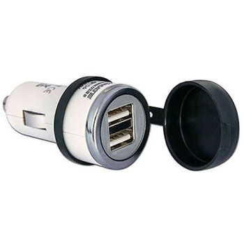 Adaptateur Tecmate O-106 allume-cigare - double USB Adaptateur Tecmate O-106 allume-cigare - double USB