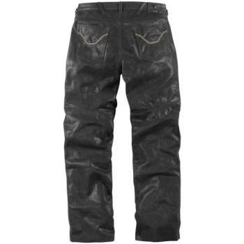Pantalon moto cuir Icon 1000 ROUGHSHOD TAILLE 28 US