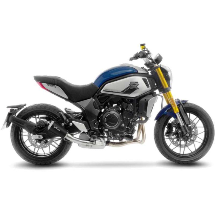 Silencieux homologué LeoVince LV-10 Black Edition (15256B) CF Moto CL-X 700 Heritage/Sport