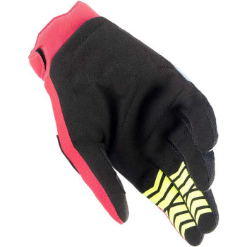 Gants cross Alpinestars FULL BORE Rouge/Bleu/Jaune Gants cross Alpinestars FULL BORE Rouge/Bleu/Jaune