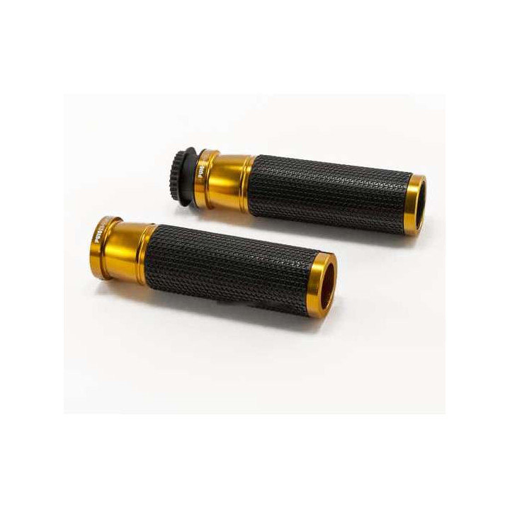 Poignées de guidon moto Puig ASCENT 119mm