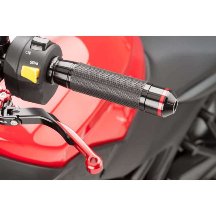 Poignées de guidon moto Puig ASCENT 119mm