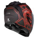 Casque moto Icon AIRFLITE BLOCKCHAIN RED
