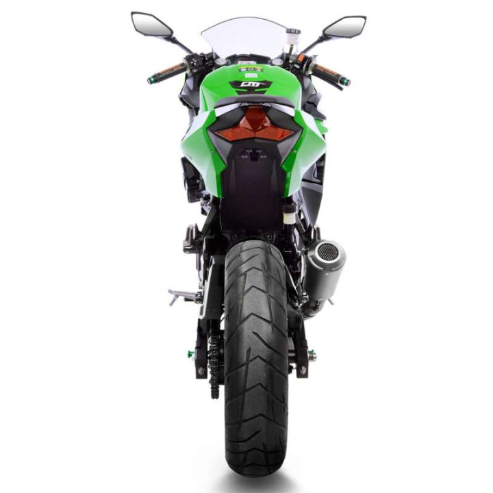 Silencieux LeoVince LV-10 Inox (15218) Kawasaki Ninja 400 18-