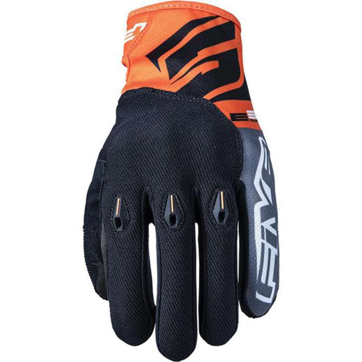 Gants moto cross Five E3 EVO Orange