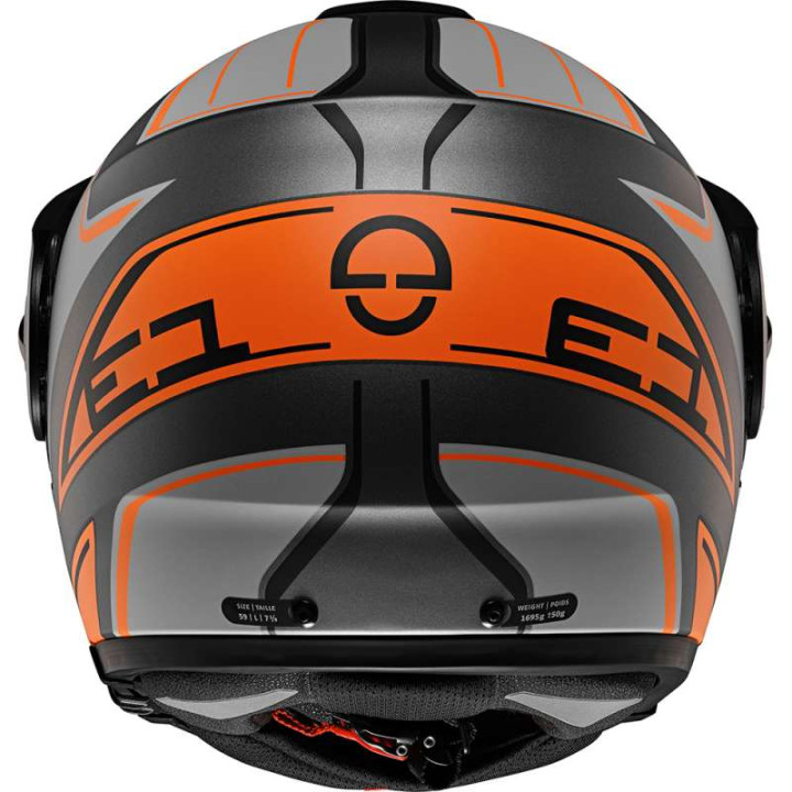 Schuberth E1 ENDURANCE modular motorcycle helmet Orange