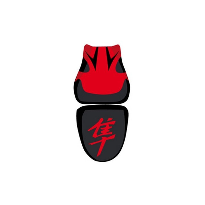 Saddle cover Bagster (2899J) Black/Red/Red Letters Suzuki GSX1300R Hayabusa 09