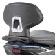 Dosseret passager scooter Givi (TB1166A) Honda FORZA 125/300