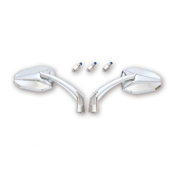 Rétroviseurs moto HIGHSIDER VICTORY CHROME