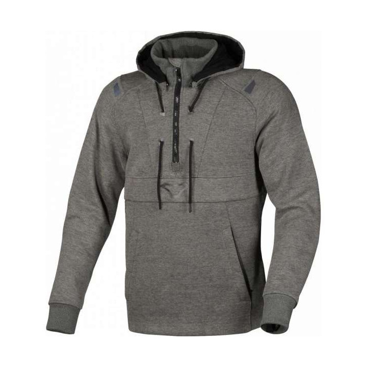 Sweat moto Macna BYRON Gris