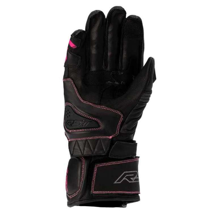 Women's RST S-1 BLACK/ROSE motorcycle gloves
