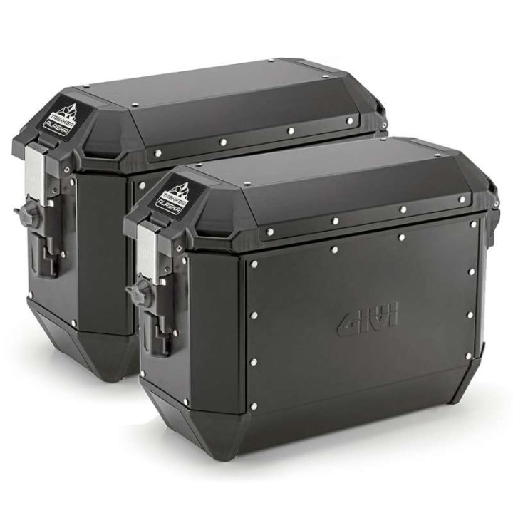 Valises latérales Givi Monokey ALASKA 2x36L Black Line