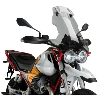 Puig TOURING bubble with spoiler (21442H) MOTO GUZZI V85TT