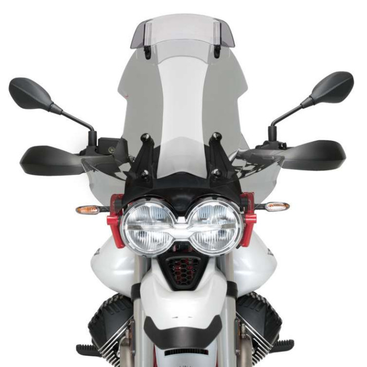 Puig TOURING bubble with spoiler (21442H) MOTO GUZZI V85TT