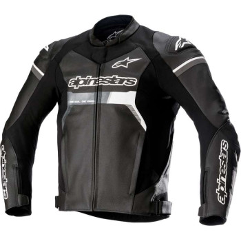 Alpinestars GP FORCE Leather Jacket Black/White
