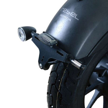 R&amp-G Honda CMX500 Rebel plate bracket (LP0297BK)