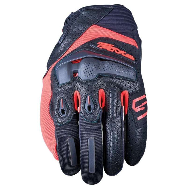 Five RS1 Gloves Black/Red