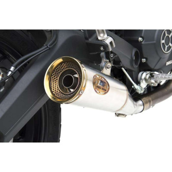 Zard INOX approved muffler Ducati SCRAMBLER 800