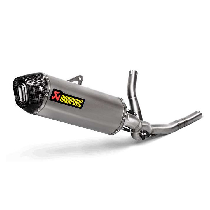 Complete line Akrapovic RACING Titanium Suzuki V-Strom 650 17-