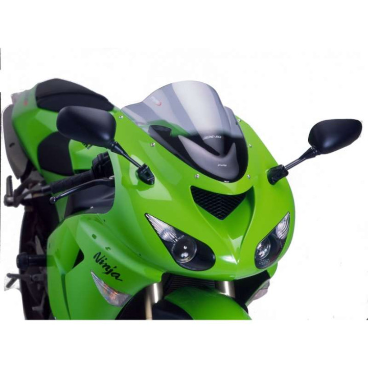 Bulle Puig RACING (4053) Kawasaki ZX6R/RR et ZX10R 05-08