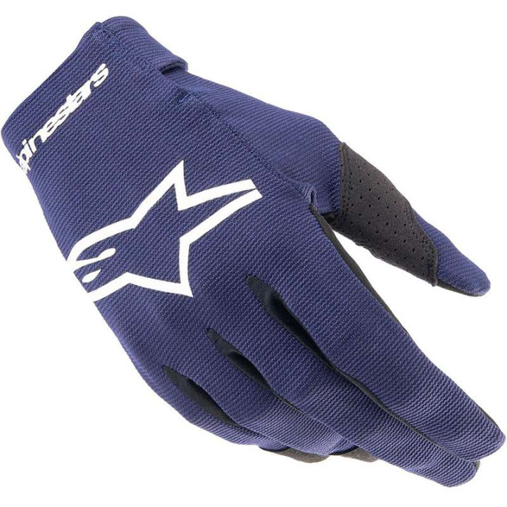 Gants cross Alpinestars RADAR Bleu/Blanc