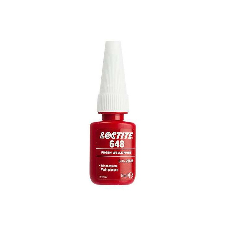 Assemblage cylindrique LOCTITE 648 Bloc Presse 5ml