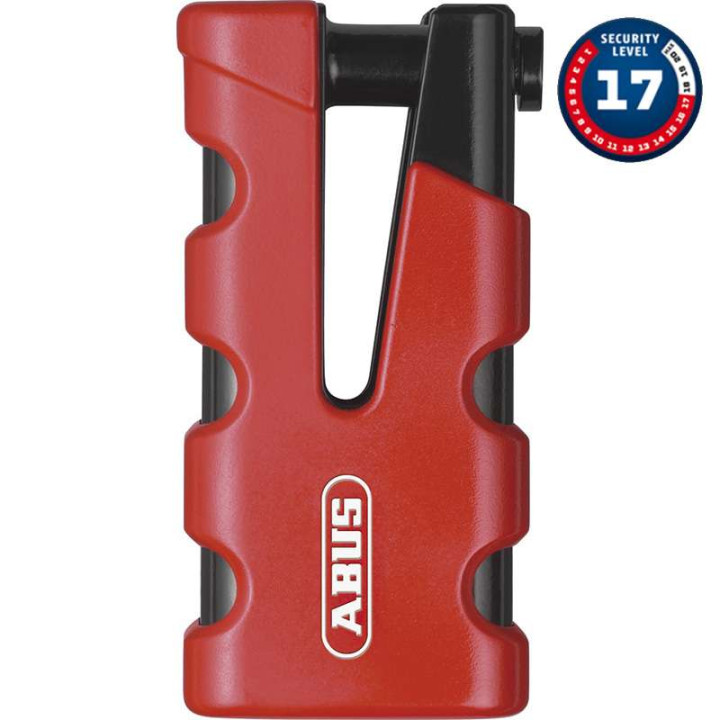 Motorcycle disc lock SRA ABUS GRANIT SLEDG 77 RED