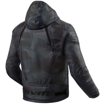Rev'it FLARE 2 CAMO BLACK/GREY motorcycle jacket