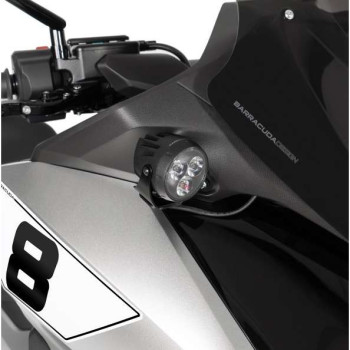 Kit fixation phares additionnels Barracuda Honda Forza 750