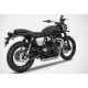 Complete line Zard INOX Cross Triumph STREET SCRAMBLER